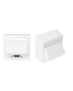 Vivolink WI221196 wandcontactdoos DisplayPort Wit